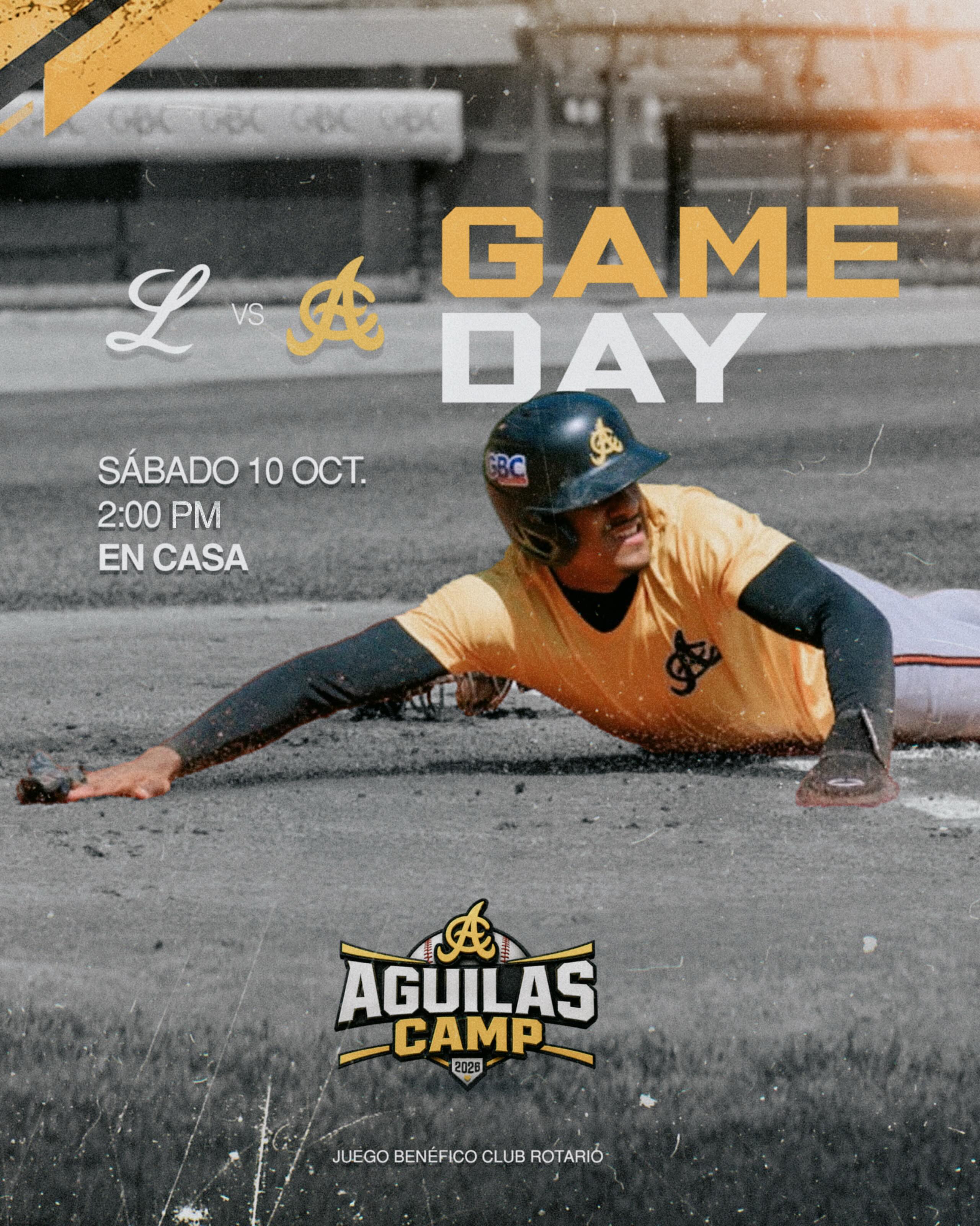 Recibimos esta tarde a los Tigres del Licey desde las 2:00pm en el tradicional juego benéfico del @rotaryclubsantiagogurabito 

Vamos en vivo por YouTube. Link en nuestra historia.
