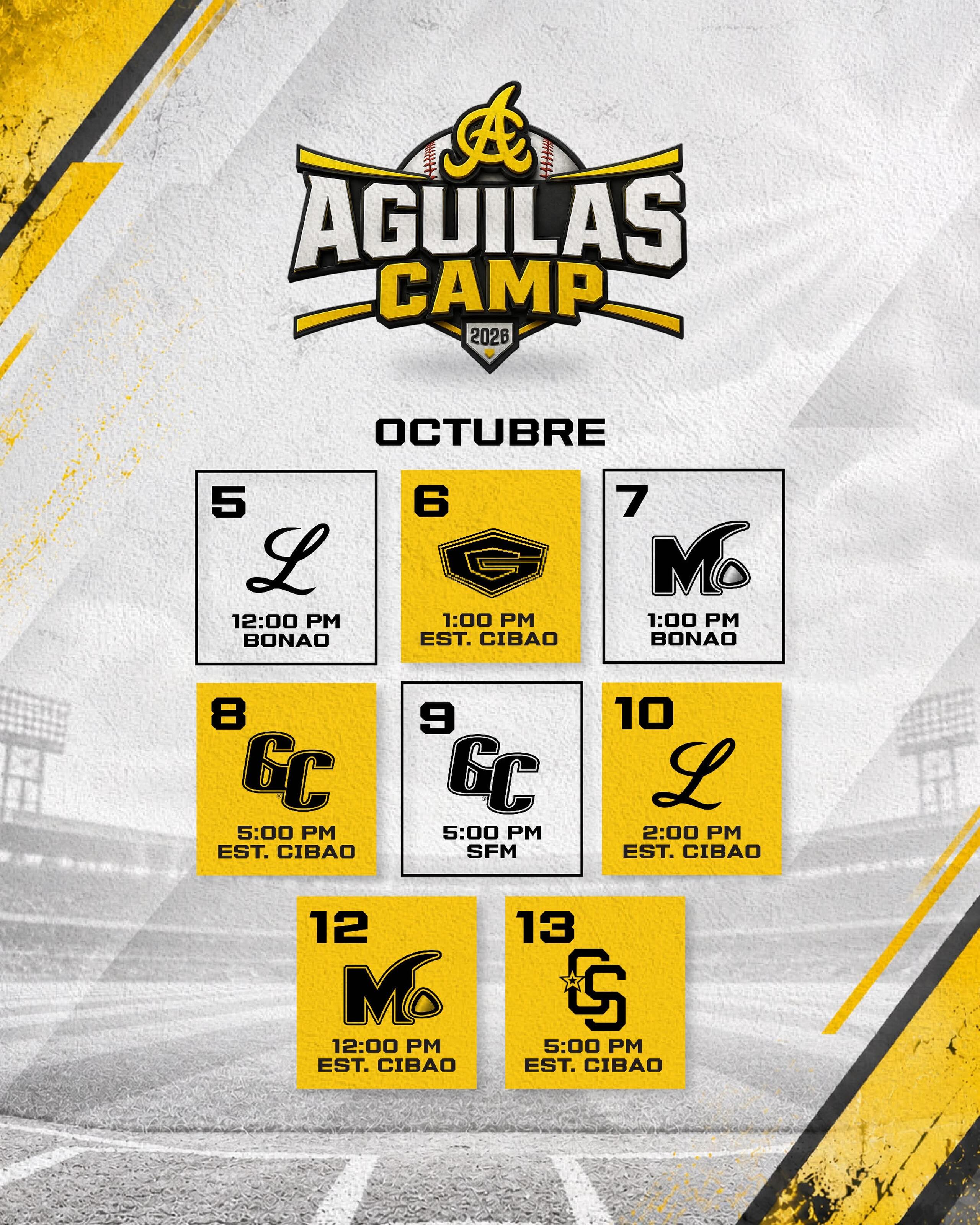 Cambios en nuestro calendario de pretemporada. 🦅🏟️

#ÁguilasCamp