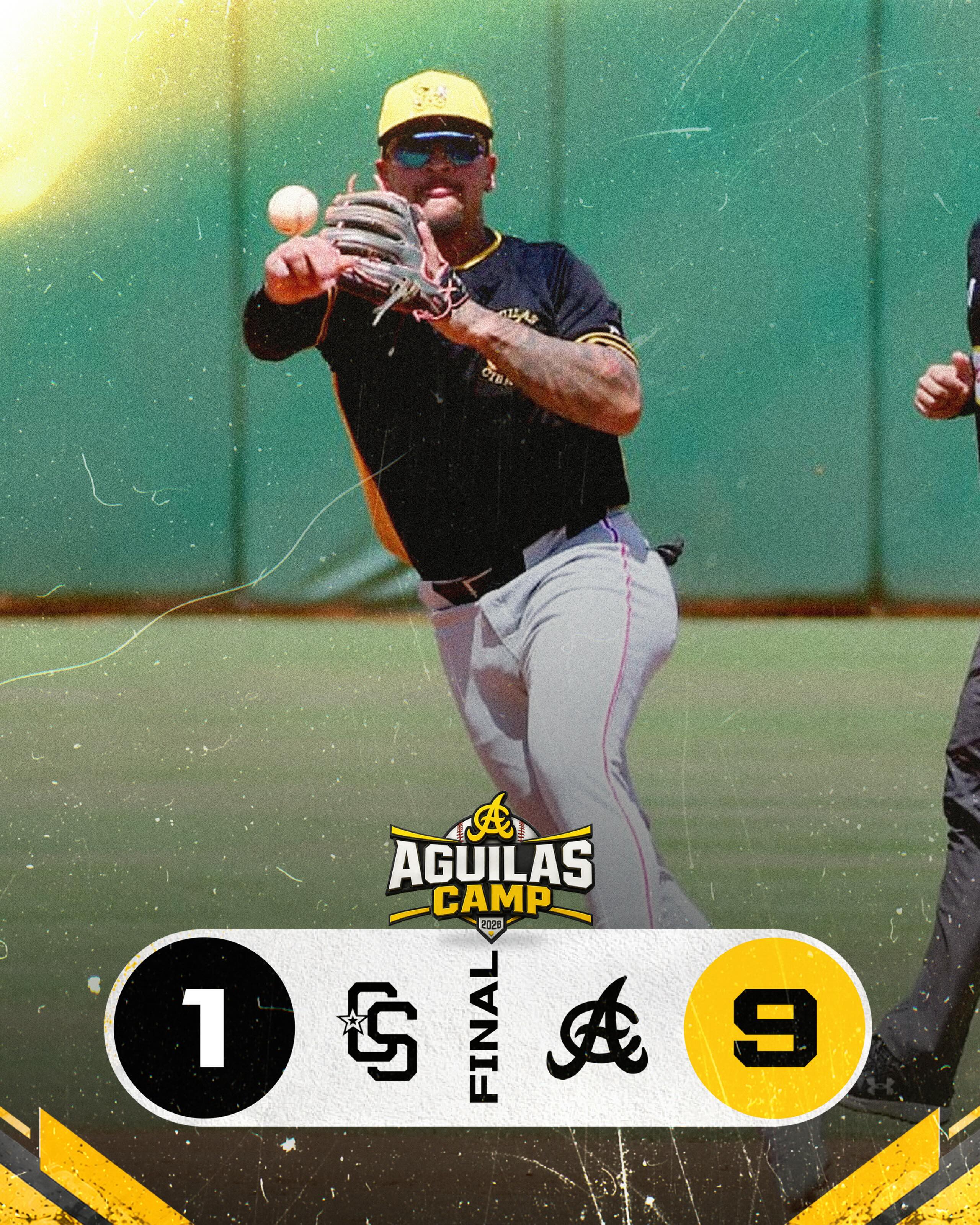 Final 

Derrotamos 9 carreras por 1 a los Capitanes de Salcedo en el primer juego de pretemporada.