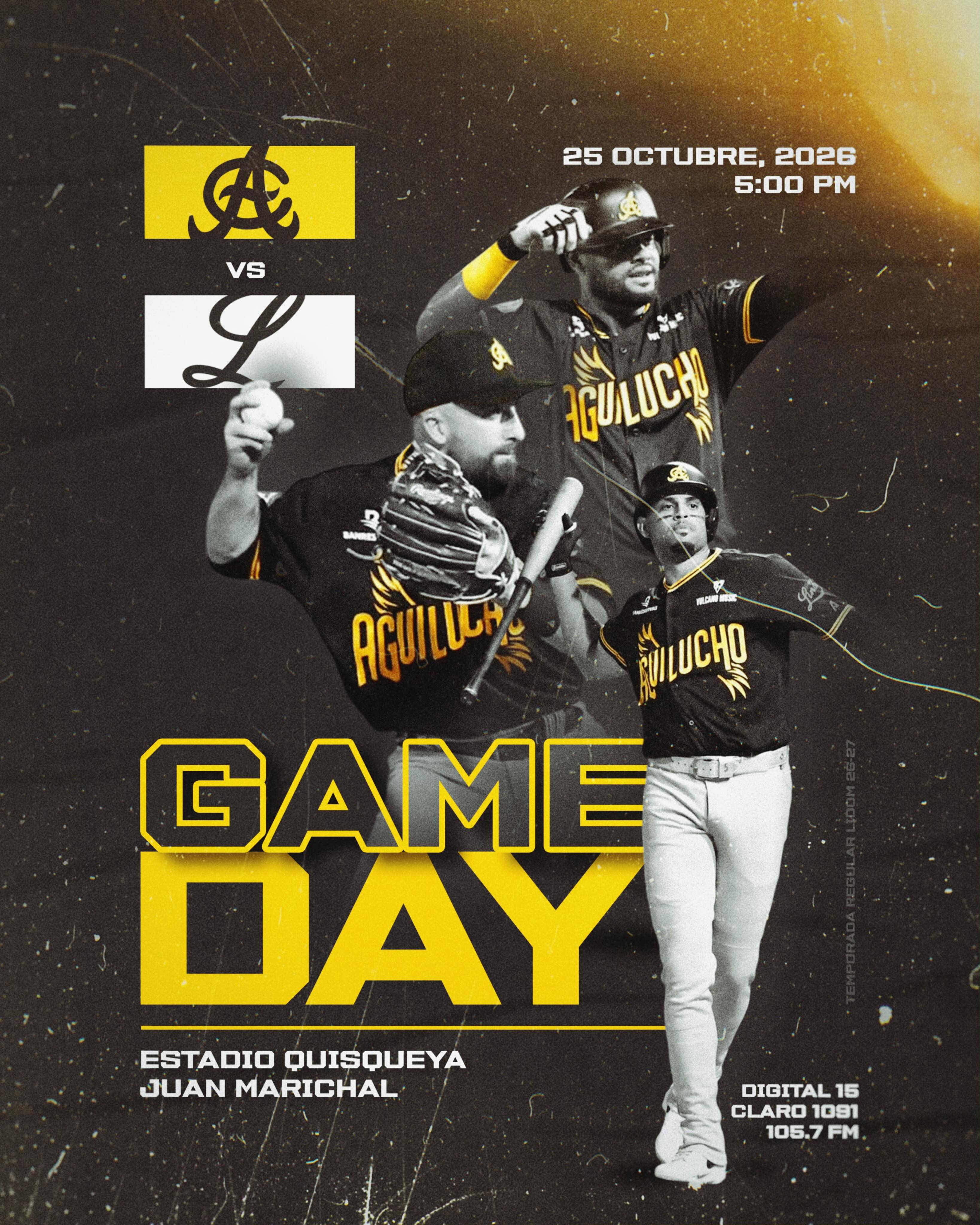 ¡JUEGO DEL DÍA! 

Esta tarde enfrentamos a los Tigres en el estadio Quisqueya Juan Marichal desde las 5:00pm